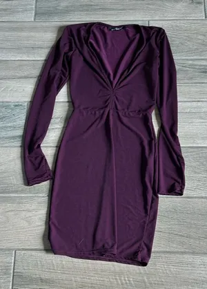 Matel purple mini dress Size XS thumbnail 1