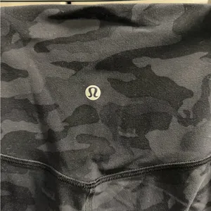 Lululemon Athletica Black Camo Capris thumbnail 5