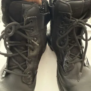 5.11 Tactical Women's ATAC 2.0 6" Side Zip Black Leather Quarter Boot Size 8.5 thumbnail 8