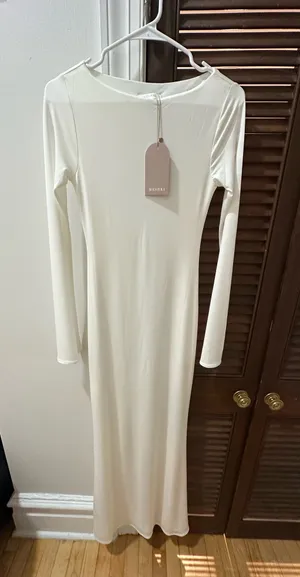 Meshki White Dress thumbnail 4