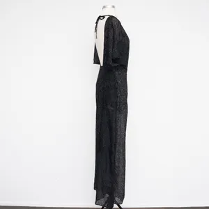 Line &‎ Dot - Textured Open-Back Wide Leg Jumpsuit thumbnail 10