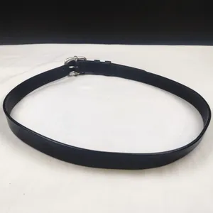 BT3040001 Women's Black Genuine Leather Belt Sz L SKU 3843 thumbnail 2