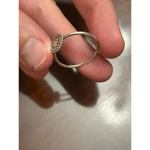 ring band sterling silver 925 beautiful unique lot b14 size 8.5 thumbnail 4