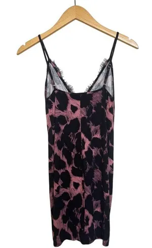 NWOT ASOS Women's Cami Lace Bust Mini Dress in Animal Print Size 4 thumbnail 4