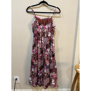 Kate Spade New York Garden Posy Midi Dress Size 6 Cat‎ Size 2 Kitten Print thumbnail 4