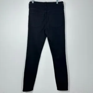 J. Crew‎ Factory Black Denim Size 30 Tall Mid Rise Skinny Ankle NWT Casual thumbnail 6