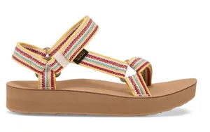 Teva Midform Universal Woven Platform Sandals Size 11 Multi thumbnail 1