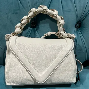 Vince Camuto Lyona creamy white leather crossbody bag thumbnail 1