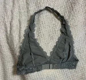 Wishlist LG grey lace halter bra Bandeau thumbnail 2