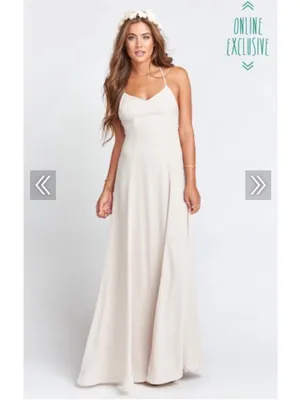 Show me Your Mumu Godshaw Goddess Gown thumbnail 2