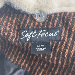 Soft Focus Overcoat Brown‎ 16W Brown thumbnail 8