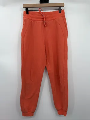 Lululemon Scuba High Rise Jogger Womens 6 Warm Coral Orange Sweatpants thumbnail 3