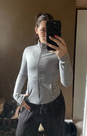 Activewear zip up Gray Size M thumbnail 1