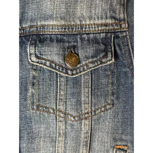 J Crew Jacket Women XXS Blue Indigo Classic Denim Button Front Jean Outdoor‎ thumbnail 7