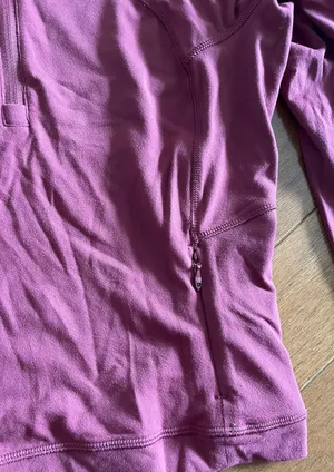 Lululemon Cropped Quarter Zip Long Sleeve thumbnail 3
