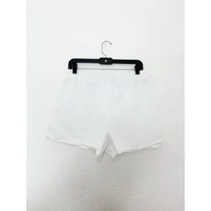 Aritzia Babaton Deakins 3" Shorts Size Medium White Boxer Comfy Casual thumbnail 11