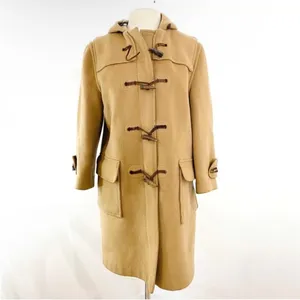 Burberry Brit classic toggle wool duffle coat EUC thumbnail 3