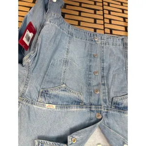 Levi Strauss & Co Denim Crop Jacket‎ Size Small Blue thumbnail 4
