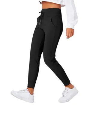 Size M (Petite) Halara High Waisted Drawstring Side Pocket Plain Joggers thumbnail 1