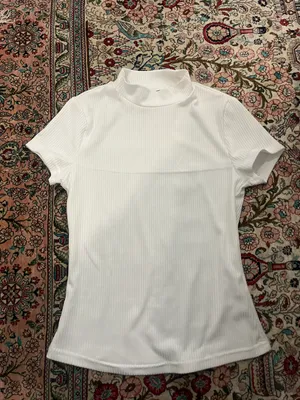 Zara White  basic top White Top thumbnail 4