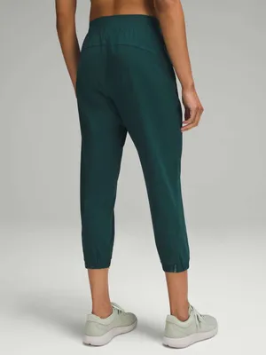 Lululemon Adapted‎ State High Rise Cropped Jogger 23 Size 4 Green NWT thumbnail 2