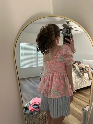 Pink Flower Top Multiple thumbnail 5
