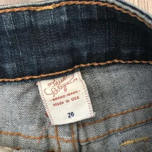 True Religion Jeans Vintage Denim Shorts Blue Women’s size 26 thumbnail 5