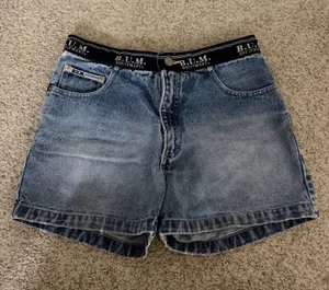 Bum Equipment Shorts Vintage High-Waisted Denim thumbnail 1