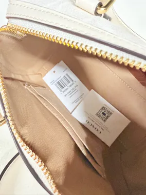 coach Mini Rowan Crossbody in signature canvas cw329 thumbnail 6