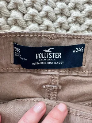 Hollister Brown Cargo Pants thumbnail 3