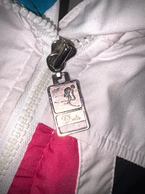 Women’s Vintage Ski Jacket Medium/Large Ski Lion White thumbnail 9