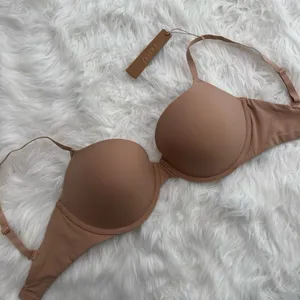 Skims Fits Everybody PushUp Demi Bra Clay Size 32DD thumbnail 4