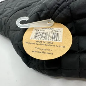 Britt’s Knits Après-Ski Reversible Quilted Sherpa Bucket Hat Black NWT thumbnail 7