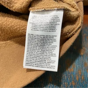 North Face Crewneck Sweatshirt size medium logo patch tan thumbnail 5