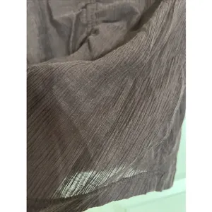 Madewell Shirred V-Neck Long-Sleeve Brushed Ruched-Front Top Size M thumbnail 5