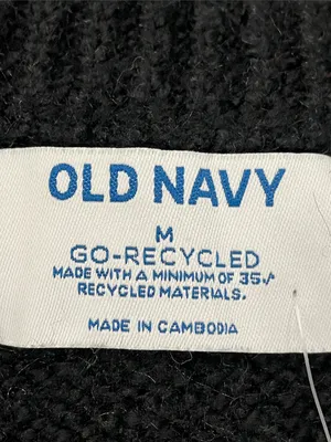 Old Navy Black V-Neck Knit Sweater Vest thumbnail 4