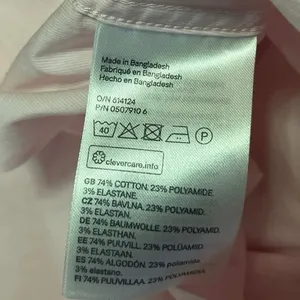 H&M Women's Pink Long Sleeve Pocket Collared Button Down Shirt Top Size 10 thumbnail 4