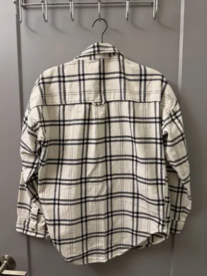 Brandy Melville Checkered Button Down Top thumbnail 6