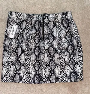 Garage Snakeskin Pencil Skirt thumbnail 1