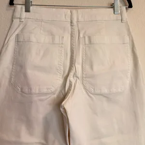 Everlane The Utility Barrel Pant Bone White Organic Cotton High Rise Size 8 NWT thumbnail 5