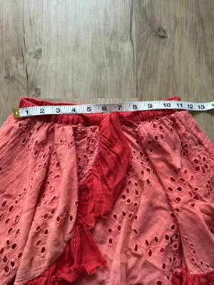 FP One Free People Fairy One Talulah Eyelet Mini Skirt Sz XS thumbnail 4