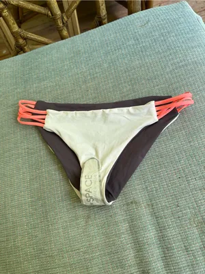 NWOT L*Space Low Down high neck bikini set grey small thumbnail 6