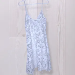 Women’s White Lace/Macrame Dress thumbnail 3