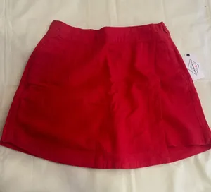St. John’s Bay Parachute Orange Casual Skort thumbnail 1