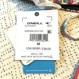 NEW O’Neill Surfside Coco Bralette Bikini Top M thumbnail 6