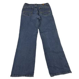 Aura by Wrangler Low Rise Jeans Instant Slimming Women Size 8 Short Boot Cut Leg thumbnail 2