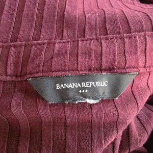 Banana Republic Wide-Ribbed Knit Midi Dress Vino Rosso Burgundy Long‎ Sleeve L thumbnail 4