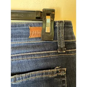 Paige‎ Jeans Women 27 Blue Medium Wash Denim Ankle Faded Skyline Skinny thumbnail 8