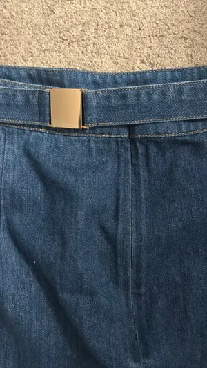 Anthropologie Jean Skirt thumbnail 5
