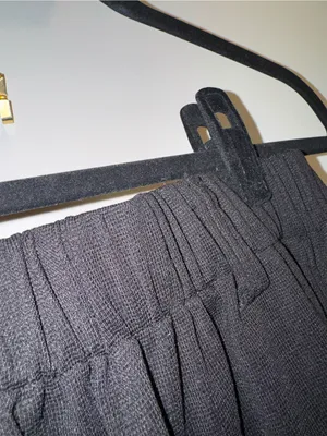 Medium PETITIE Halara Flex™ High Waisted Pocket Wide Leg Waffle Work Pants thumbnail 6